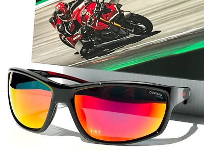 Gafas de sol Carrera DUCATI CARDUC marco rojo negro brillante lente espejo 002/S OITUZ Foto 1 de 4