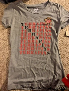NCAA Maryland Terrapins Women's Short Sleeve Crew Neck T-Shirt Small - Picture 1 of 1