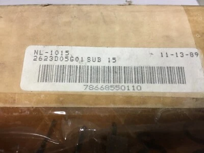 NEW IN BOX WESTINGHOUSE NUMA LOGIC 8PT RELAY OUTPUT MODULE NL-1015 - Image 1 of 4
