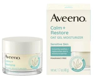 Aveeno Calm and Restore for Sensitive Skin, Oat Gel Moisturizer - 1.7oz - Picture 1 of 13