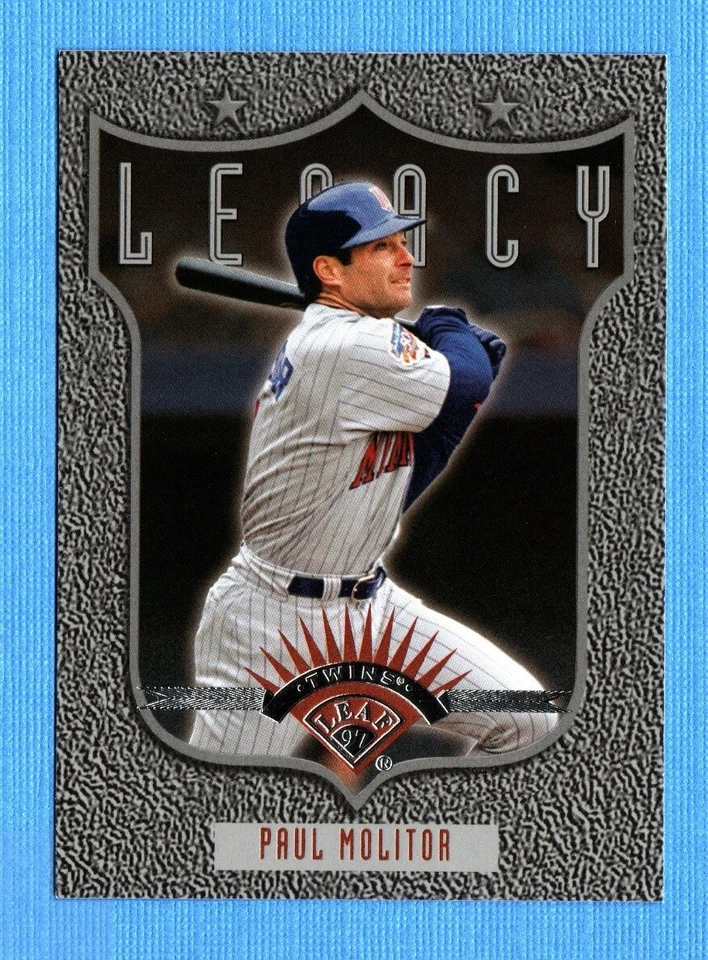 1997 Leaf #362 Paul Molitor LG Minnesota Twins - Image 1 of 1