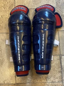 Gretzky Hespeler Hockey Schienbeinschoner, Jungen und Mädchen 11" Eishockey Ausrüstung - Bild 1 von 5