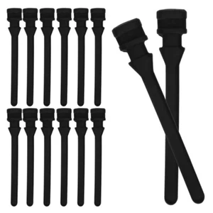 50 Pcs Ventilateur Amortisseur Caoutchouc Clous Boîtier Ordinateur Vis Long - Photo 1/12