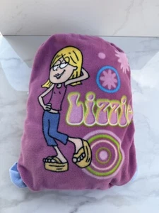 Vintage Disney Lizzie McGuire Child Rollup Fleece Blanket Backpack 00s Y2K Pink - Picture 1 of 7
