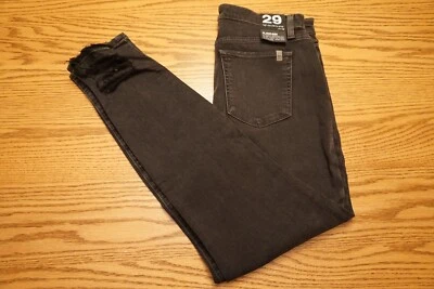 NWT WOMEN'S JOE'S JEANS Size 29 High Rise Skinny Ankle Distressed Black $179 - Image 1 of 3