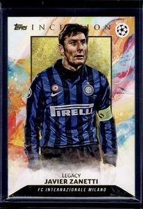 TOPPS INCEPTION 2023-2024 JAVIER ZANETTI INTER MILAN LEGACY - Picture 1 of 2
