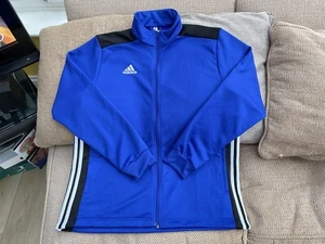 Adidas Blue & Black Track Jacket Size XL Brand New Without Tags Mint Condition - Picture 1 of 11