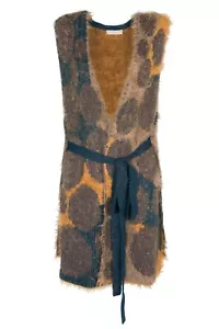 STEFANEL Damen Umhang Weste Strickweste Strickjacke Mohair NEU Größe XS S M L - Bild 1 von 1