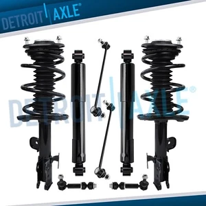8pc Front Struts + Rear Shock + Sway Bars for 2006 - 2012 Toyota Rav4 2.4L 2.5L - Picture 1 of 9