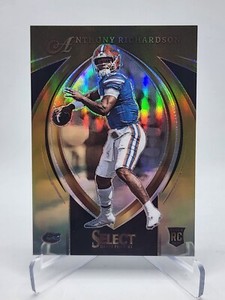 2023 Panini Select Draft Picks Anthony Richardson Certified RC Gold Prizm /10