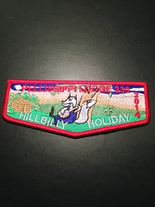 OA PELLISSIPPI LODGE 230 2014 HILLBILLY HOLIDAY BANQUET FLAP - Picture 1 of 1