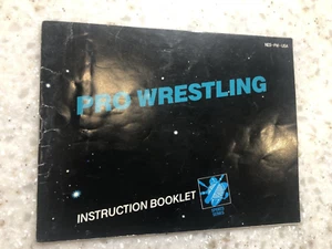 PRO WRESTLING ORIGINAL ANLEITUNG SPIELBUCH NINTENDO NES HQ - Bild 1 von 1
