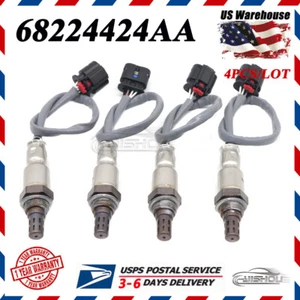 4x Oxygen Sensor For Jeep Gladiator 3.0 3.6L Wrangler JL 2.0 3.6L New 68224424AA - Picture 1 of 14