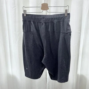Lululemon 9" Men's Dark Gray Sweat Shorts - Picture 1 of 6