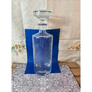 1976 American Cut LEAVES LIQUEUR Cordial Decanter~Etched Leaves~1976~Stopper - Picture 1 of 9
