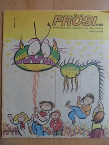 FRÖSI 9 - 1982 Pioniermagazin Comic DDR Extra in Heftmitte zum Thema: ZEIT - Picture 1 of 1