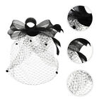  Bridal Veil Barrettes Mesh Miss Birdcage Tea Party Hat Hats for Women