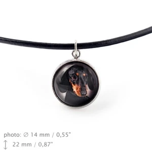 Dachshund, pendant for people who love dogs. Photojewelry. Handmade. UK - Picture 1 of 1