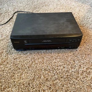 SYMPHONIC SV211E VHS VCR Player NO REMOTE For Parts Or Repair - Picture 1 of 4
