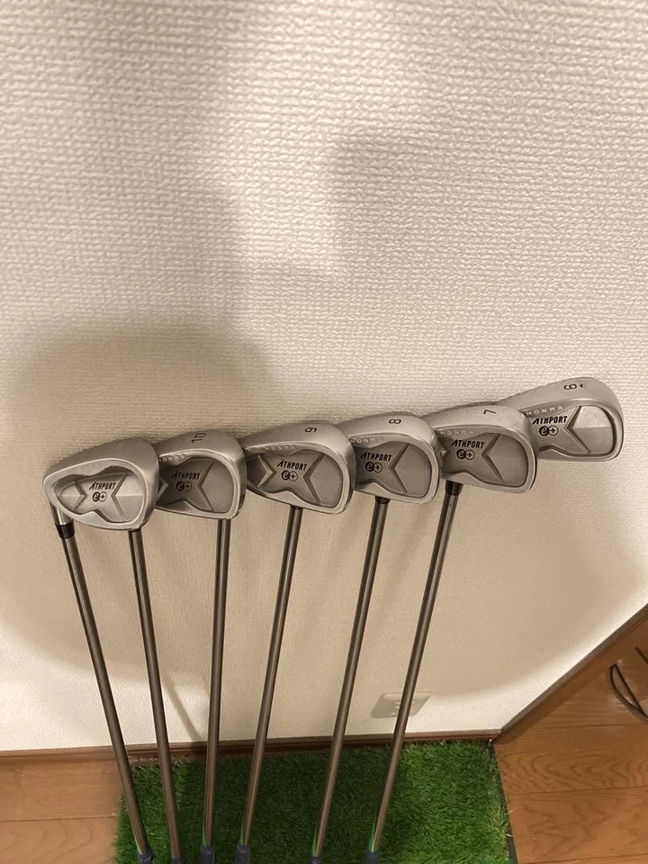 Honma [Leftie] Iron Set Golf 5, 6, 7, 8, 9, 10, SW USED Very Good Condition - Image 1 of 4