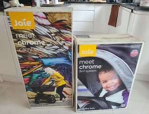 Joie Chrome 3 In 1 Stroller Pram - great condition with original boxes - Picture 1 of 19