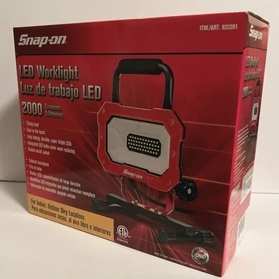 Snap On Portable Work Light 2000 Lumens 46 LED 25-Watt Indoor Outdoor Lights - Image 1 of 4