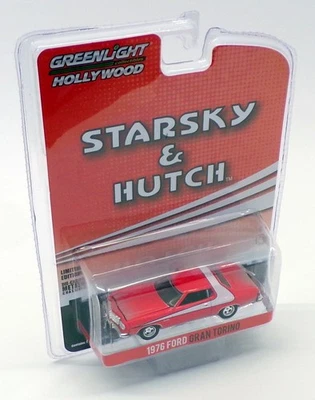 Greenlight 1/64 Scale 44855-F - 1976 Ford Gran Torino Starsky & Hutch Red/White - Image 1 of 2