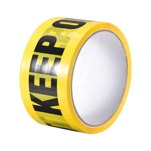 Caution Warning Tape Bold KEEP OUT Marking 82 Ft x 2 Inch(LxW) Yellow Black - Picture 1 of 3