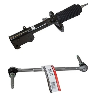 For Ford Mustang 11-14 Complete Strut Assembly and Stabilizer Bar Link Kit Front Foto 1 de 4