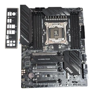 MSI X299 PRO Mainboard | LGA2066 | ATX | DDR4 | 2x M.2 | USB-C | 2.5G LAN | I/O- - Photo 1/5