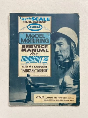 AURORA Model Motoring 1963 Service Manual - Image 1 of 4