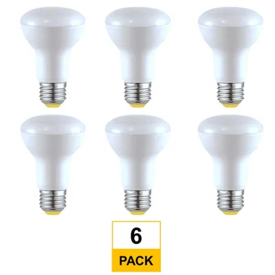 Halco LED R20/BR20 Flood 6W 3000K Dim 90+ CRI 550L T20 T24 JA8 (6-pk) 80269 - Image 1 of 4
