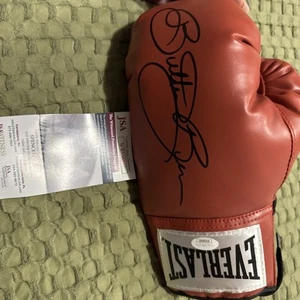 Eric Esch Butterbean Signed Red Everlast Boxing Glove AUTO JSA COA - Picture 1 of 3
