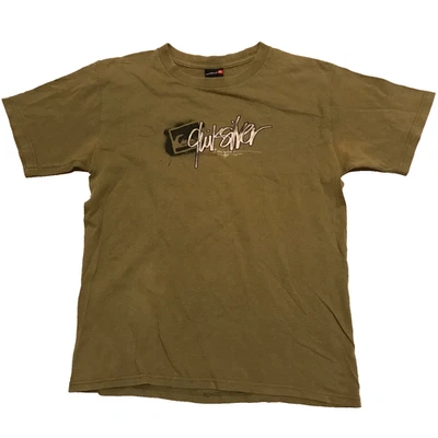Quicksilver  Boys size Large green T shirt  good condition - Image 1 of 3