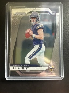 JJ McCarthy 2024 Panini Prizm RC Base #400 Minnesota Vikings Rookie - Picture 1 of 2