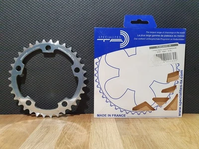 9/10 Speed Specialities TA Zephya 38T / 5 Arm / 110 BCD / Silver Chainring - Image 1 of 4