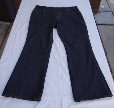 Pantalones de mezclilla para mujer Coldwater Creek Spirit acampanados talla regular 18 negros Demin $9,99  Foto 1 de 4