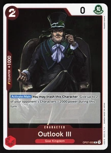 Outlook III OP07-003 One Piece TCG Foil R NM - Picture 1 of 2
