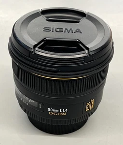 NIKON FIT SIGMA 50MM F1.4 EX DG HSM - Picture 1 of 6
