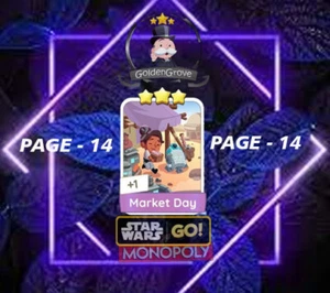 ⚡️ Market Day ⚡️ Mono_Poly-Go Stickers Cards 3 Stars ⚡️ FAST SEND ⚡️ - Picture 1 of 1