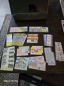 25 1975 Super 50 MARYLAND STATE LOTTERY TICKETS Vintage Race Track Mountain View - Picture 1 of 13