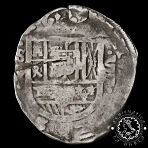 1636 - 8 REALES - Felipe IV - SEVILLA R - MBC- - Muy Rara - Picture 1 of 3