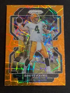 BRETT FAVRE #144 - 2021 PANINI PRIZM - ORANGE LAZER SP - Bild 1 von 2