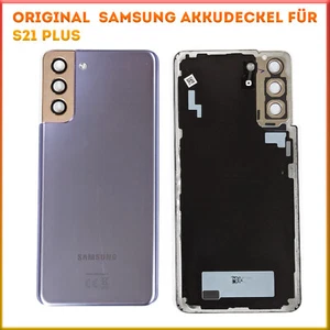 Cache batterie original Samsung S21 Plus coque arrière avec verre d'appareil photo violet - Photo 1 sur 1