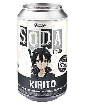 Funko Vinyl Soda: Sword Art Online - Kirito Cover