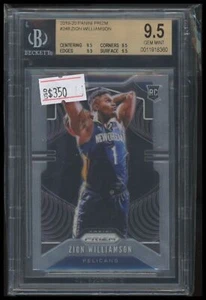 2019-20 Panini Prizm #248 Zion Williamson BGS 9.5 - Foto 1 di 2
