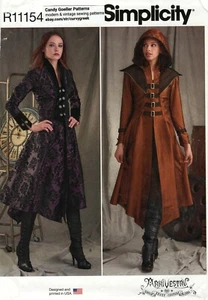 Simplicity R11154 Military Cosplay Costume Coat Sz 14-22 UNCUT PATTERN 8769 - Picture 1 of 5