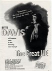 VTG "The Great Lie" 1941 Bette Davis George Brent Mary Astor Movie Magazine AD