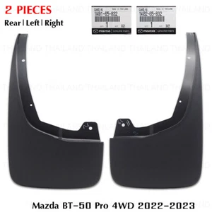 Pair Rear Mud Flaps Splash Guard For Mazda BT-50 Hi-Racer 4x4 BT50 2022 - 2023 - Picture 1 of 9