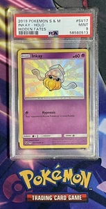 ๐ซ2019 Pokemon Sun & Moon Hidden Fates Inkay Holo #SV17 PSA 9 GEM MINT ๐ซ - Picture 1 of 4